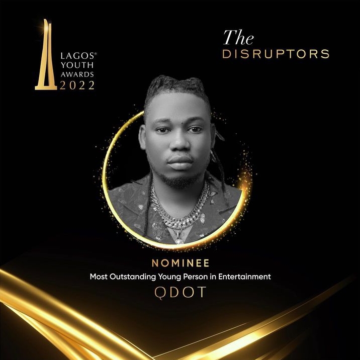 Singer Qdot beats Kunle Remi, others to win entertainment category at ...